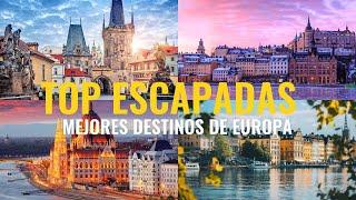 TOP 10 DESTINOS INCREÍBLES PARA ESCAPADAS POR EUROPA  Mejores Lugares para Visitar en 2025