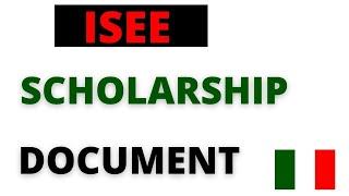 How And Where To Get The ISEE| Italian University ISEE | Scholarship Application
