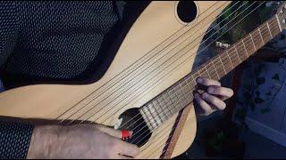 Good King Wenceslas - Harp Guitar Version (Beautiful Christmas Melody)