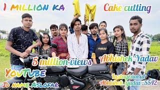 1 millions ka pati full Masti  | Abhishek yadav ka new vlogs | pihubabu | Abhishek Yadav vlogs