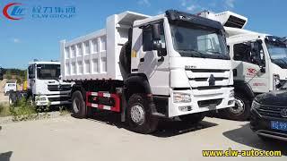 HOWO 4×2 266hp 10tons 15tons Mini Front Tipping Dump Tipper Truck from CLW Group