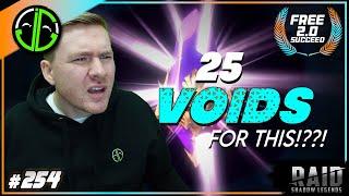 I Summoned ALL My Free 2 Play Void Shards For HER!??! SERIOUSLY?!?! | Free 2.0 Succeed [254]