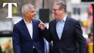 Starmer helps Khan launch Mayor of London re-election campaign