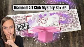 Diamond Art Club Mystery Box #5  Spoilers 