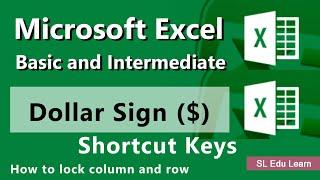 How to use Dollar($) Sign in Excel With Examples