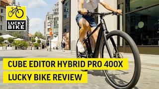 CUBE EDITOR HYBRID PRO 400X REVIEW | Dein leichtes, urbanes E-Bike für den Alltag! 