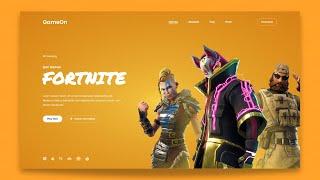 How To Make a Website Using HTML and CSS | #Gaming / Website Design Step by Step