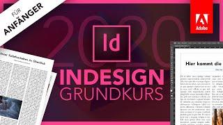 Adobe InDesign 2020 (Grundkurs für Anfänger) Deutsch (Tutorial)