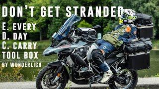 Wunderlich EVERY DAY CARRY TOOL BOX FOR BMW GS RIDERS