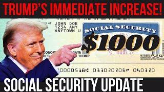 TRUMP'S NEW SOCIAL SECURITY BENEFITS BOOST! SSA SSI SSDI Payments | Social Security Update