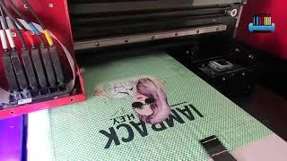 Direct to print on PP Woven Bags  UV printer PP WEAVE BAG Printing machine