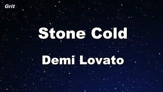 Stone Cold - Demi Lovato Karaoke 【No Guide Melody】 Instrumental