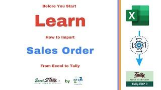 How to Import Sales Order Data from Excel to Tally