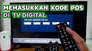 Cara Menambahkan Kode Pos di TV Digital