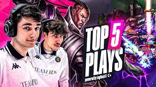 How to Secure 2nd Seed for LEC Playoffs | Top 5 Plays of the LEC Weekend powered by Logitech G