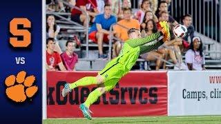 Syracuse vs. Clemson Men's Soccer Highlights (2016)