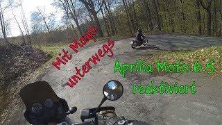 Batterie ist drin! || BMW R1100 GS  + Aprilia Moto 6.5 || Nericon u. Mayo || MotoVlog #13