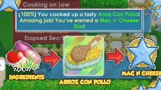 HOW TO COOK ARROZ | HOW TO COOK MAC N CHEESE | GROWTOPIA | HOW TO COOK ARROZ GROWTOPIA