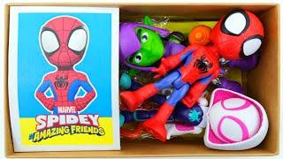 Unboxing Marvel Spidey and His Amazing Friends Toy Collection | Spider-Man Toys Review