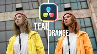 Color Grading in DaVinci Resolve - Teal & Orange | Tutorial Deutsch