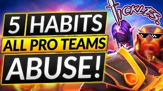 5 HABITS EVERY PRO ABUSES - Why Team Tickles is SUPER IMPRESSIVE - Dota 2 Guide