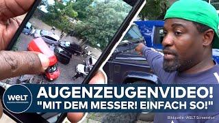 BERLIN-WEDDING: Augenzeugenvideo von Parkplatzstreit! "Ein Tod, an Sinnlosigkeit kaum zu überbieten!