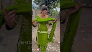 Reet Fashion Boutique salina New Punjabi Suit Design for Wedding 8728839631