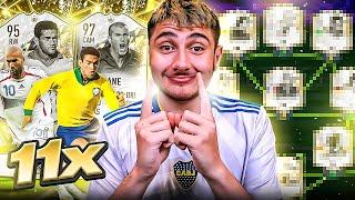 11x Icon Moments packs decide my FIFA 22 team!