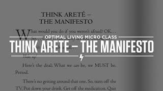 Think Areté -- The Manifesto