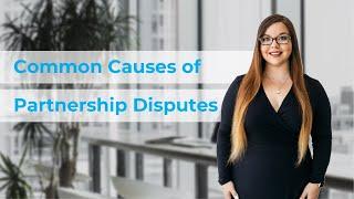 What are some common causes of partnership disputes?