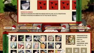 Naruto-arena : how to unlock all characters