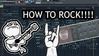 HOW TO MAKE ROCK SONG IN FL STUDIO