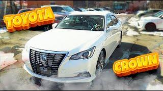 TOYOTA CROWN  AWS210 С АУКЦИОНОВ ЯПОНИИ  | ГИБРИДНЫЙ  БИЗНЕС-КЛАСС | ROYAL SALOON 