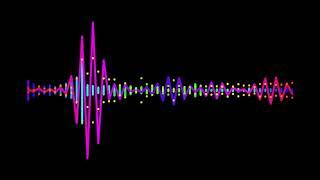 Vecteezy digital audio spectrum equalizer effect on black background