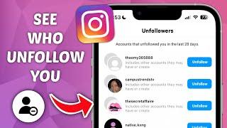 How to See Who Unfollowed You on Instagram! 2024 (UPDATED)