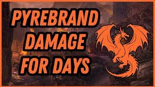 ESO PvP - Pyrebrand MagDK DESTROYS in BGs - [Battleground Chronicles]