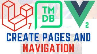 Laravel Movie App - Creating Pages and Navigation #6  (2020)