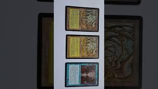 Fake Gaea's Cradle bought on CardMarket compared to OG Cradle