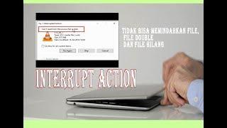 File bermasalah (Interrupt Action) - Tanpa Instal Ulang || System Restore