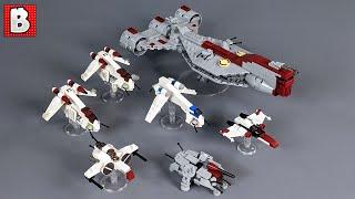 Micro Clone Wars LEGO Custom Ships!