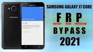 Samsung Galaxy J7 Core (J701F) Google/ FRP Bypass 2021 (Without PC)  (English Subtitles)