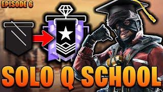 Bald Old Man Clutches 1v3! R6 Educational Commentary - Solo Queue Series Episode 6