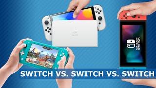 Die drei Nintendo Switch Modelle im Vergleich | Original vs. lite vs. OLED