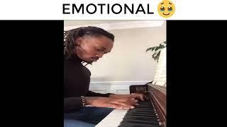 Dreamybull plays AMBATUKAM on his piano (SO EMOTIONAL)