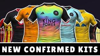 New Confirmed Football Kits For Upcoming Season 2024-2025....