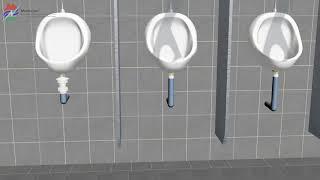 waterless Urinal Functioning - "Vyuh" (Deluxe, Plush & Tango) an Introductory video