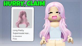 FREE PINK HAIR ON ROBLOX!