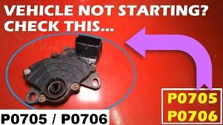 Acura and Honda Transmission Range Switch Replacement P0705 P0706