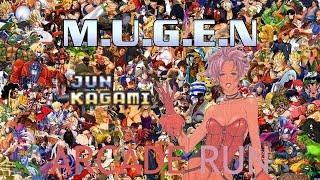 MUGEN: N.A.P.'s Jun Kagami Arcade Run