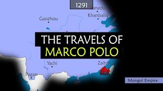 The Travels of Marco Polo - Summary on a Map